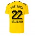 Billige Borussia Dortmund Jude Bellingham #22 Tredjetrøye 2022-23 Kortermet